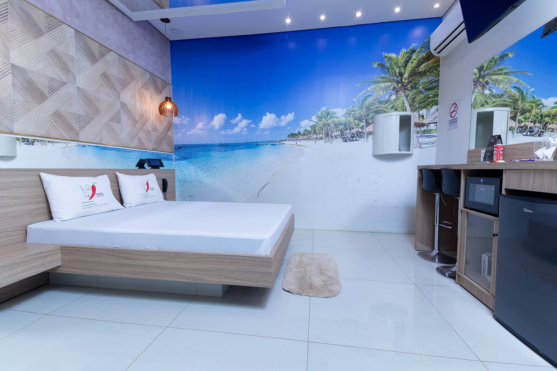 Suíte 50 Tons de Cinza em hospedagem em Cacoal RO